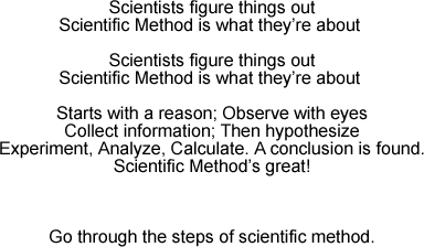 The Scientific Method