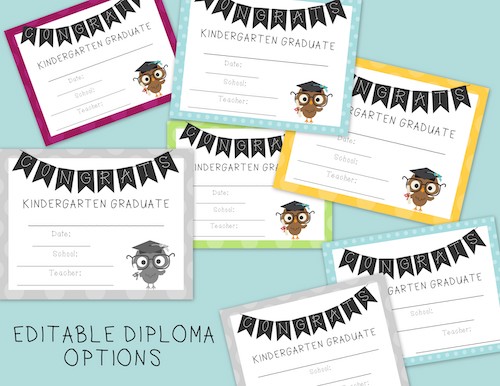 diploma sample page